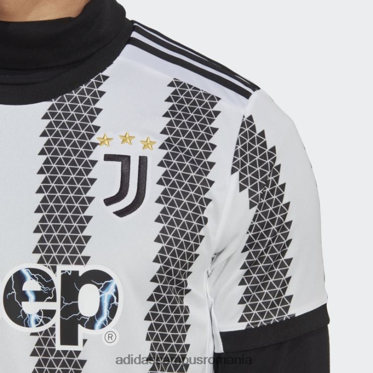 adidas campus romania tricoul juventus 22/23 home alb bărbați alb negru J266N25300