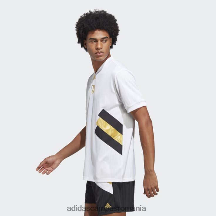 adidas campus romania tricoul juventus icon alb bărbați alb J266N25863