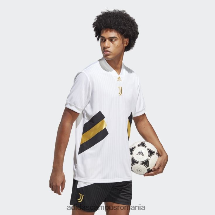 adidas campus romania tricoul juventus icon alb bărbați alb J266N25863