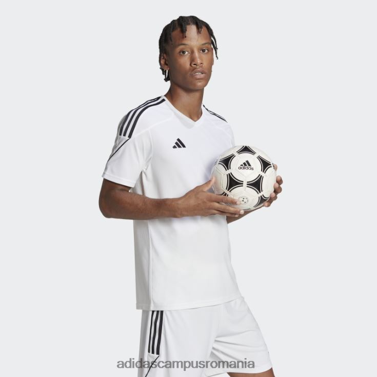adidas campus romania tricoul ligii tiro 23 alb adidas bărbați alb negru J266N24902