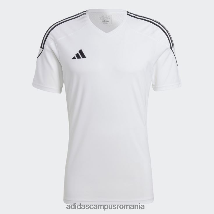adidas campus romania tricoul ligii tiro 23 alb adidas bărbați alb negru J266N24902
