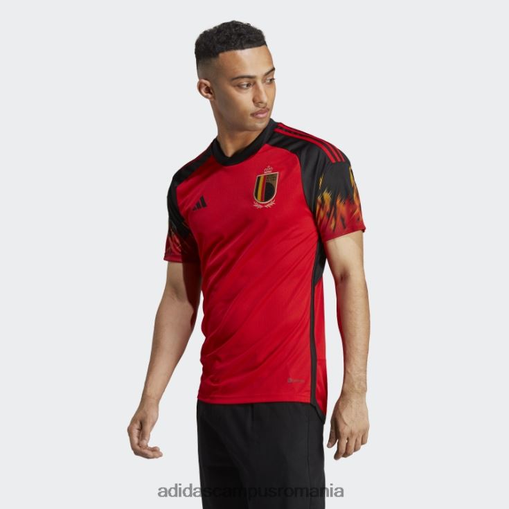 adidas campus romania tricoul negru de acasă belgia 22 bărbați roșu/negru J266N25066