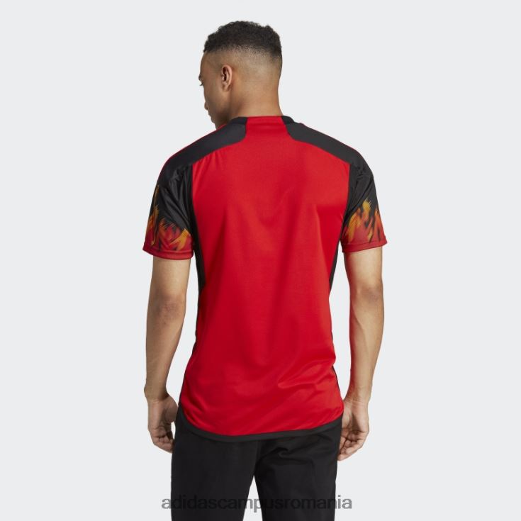 adidas campus romania tricoul negru de acasă belgia 22 bărbați roșu/negru J266N25066
