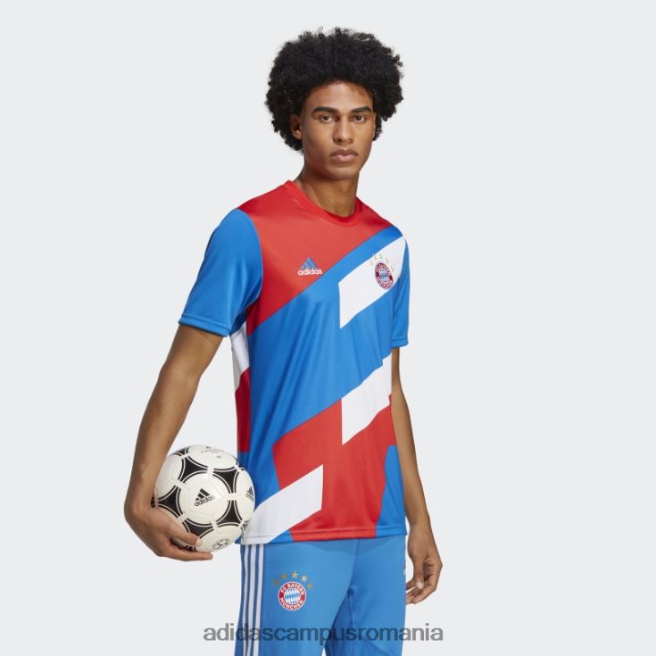 adidas campus romania tricoul pre-meci fc bayern roșu bărbați roșu/regal J266N24988