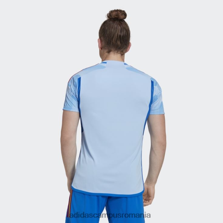 adidas campus romania tricoul spania 22 deplasare albastru strălucitor bărbați strălucește albastru J266N21196
