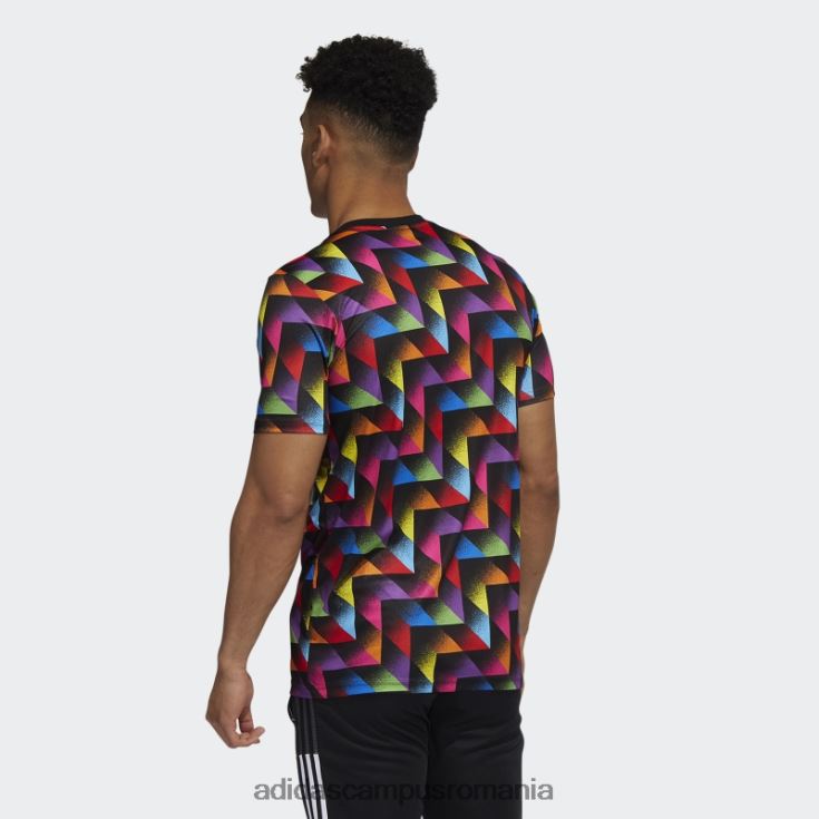 adidas campus romania vancouver whitecaps fc lgbtq+ tricou pre-meci negru adidas bărbați negru/mls-vwh-s24 J266N27224