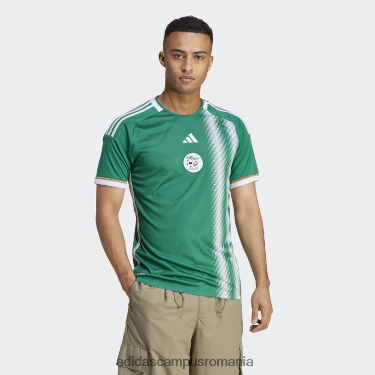 adidas campus romania verde îndrăzneț algeria 22 tricou adidas bărbați verde/alb îndrăzneț J266N21491