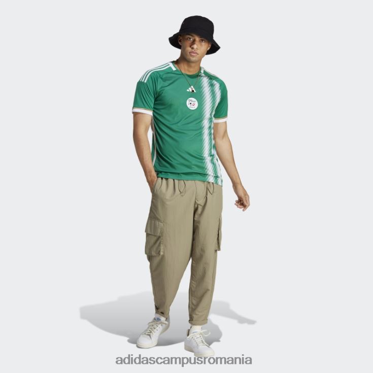 adidas campus romania verde îndrăzneț algeria 22 tricou adidas bărbați verde/alb îndrăzneț J266N21491