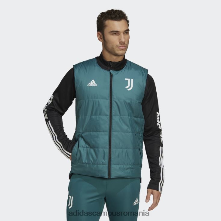 adidas campus romania verde tech juventus condivo 22 vestă căptușită adidas bărbați verde tehnologie/negru J266N215141