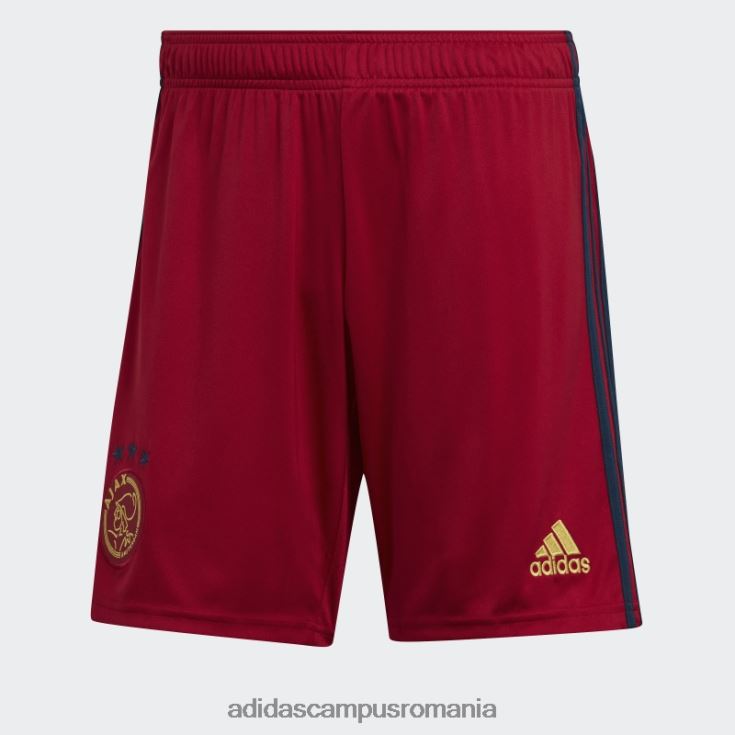 adidas campus romania victory red ajax amsterdam 22/23 deplasare pantaloni scurți adidas bărbați roșu victorie J266N214361
