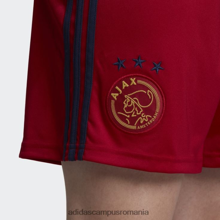 adidas campus romania victory red ajax amsterdam 22/23 deplasare pantaloni scurți adidas bărbați roșu victorie J266N214361