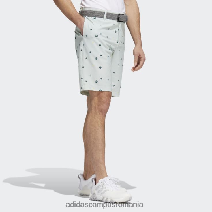 adidas campus romania Pantaloni scurți de 9 inchi cu imprimeu integral ultimate365, verzi adidas bărbați verde galben J266N21578