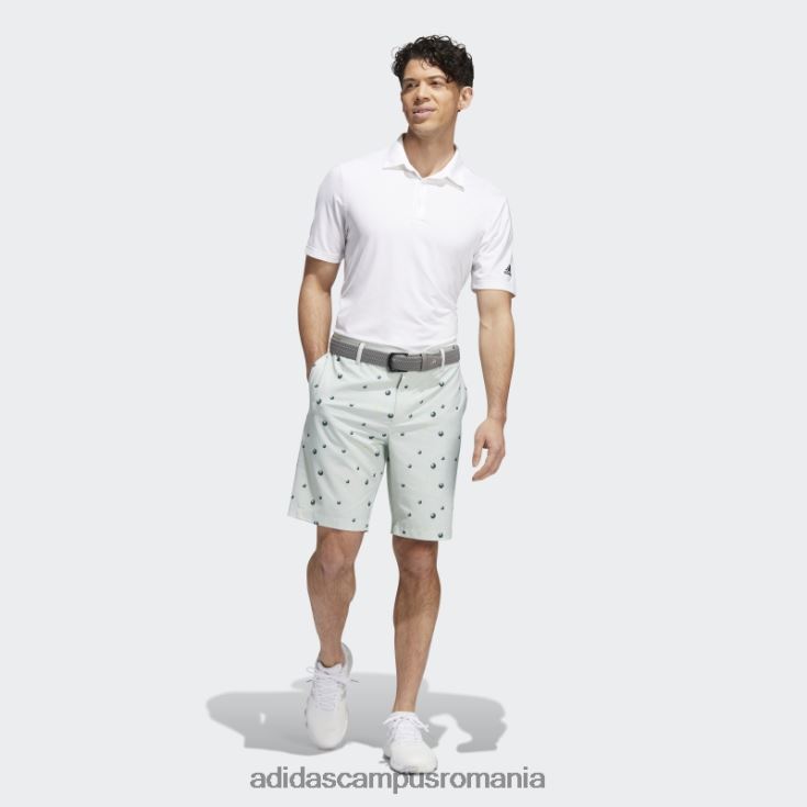 adidas campus romania Pantaloni scurți de 9 inchi cu imprimeu integral ultimate365, verzi adidas bărbați verde galben J266N21578