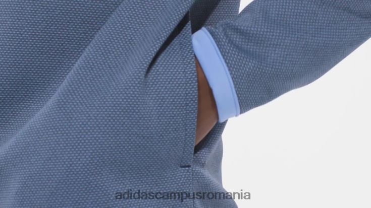 adidas campus romania Pulover de golf cu fermoar 1/4 bleumarin bărbați albastru marin J266N26202