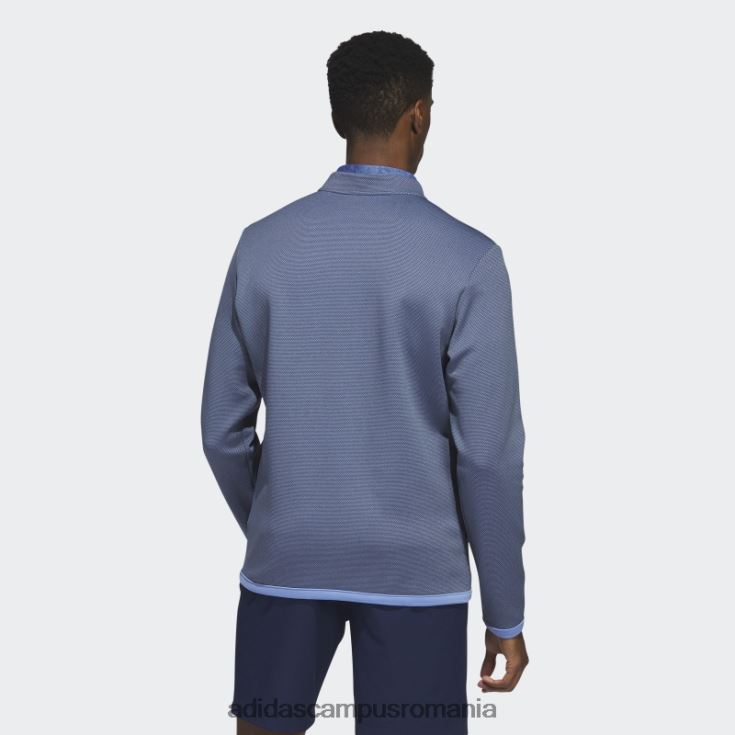 adidas campus romania Pulover de golf cu fermoar 1/4 bleumarin bărbați albastru marin J266N26202