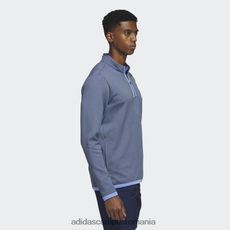 adidas campus romania Pulover de golf cu fermoar 1/4 bleumarin bărbați albastru marin J266N26202