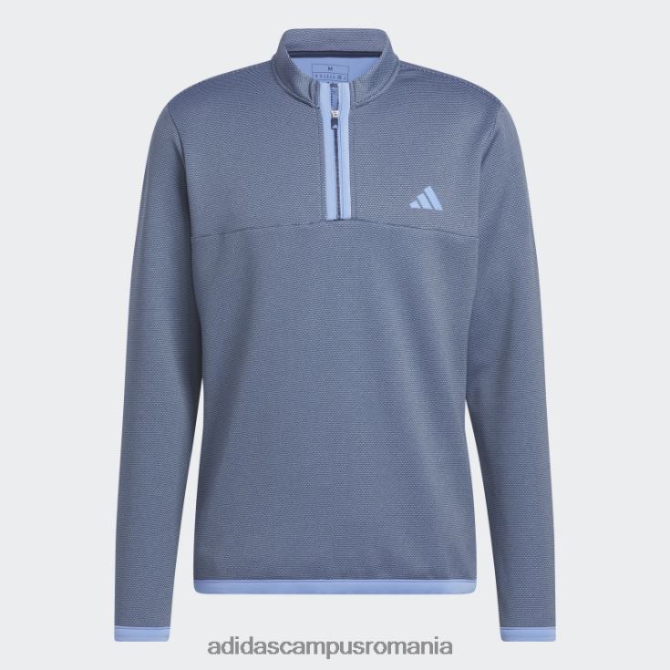 adidas campus romania Pulover de golf cu fermoar 1/4 bleumarin bărbați albastru marin J266N26202