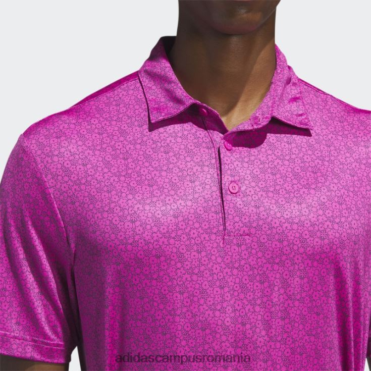 adidas campus romania Ultimate365 tricou polo de golf cu imprimeu integral fucsia adidas bărbați fucsie J266N26396