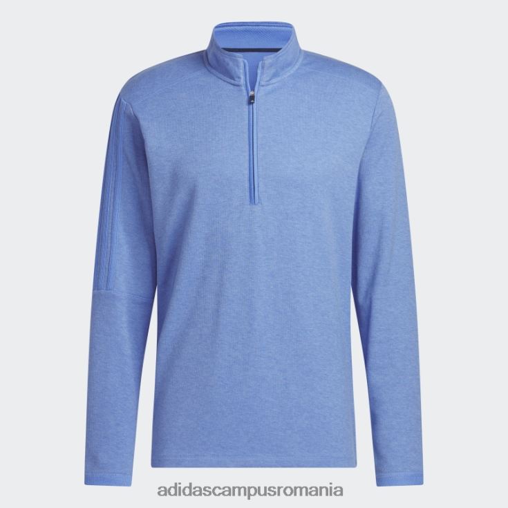 adidas campus romania albastru mel 3 dungi pulover cu fermoar sfert adidas bărbați albastru mel J266N26159