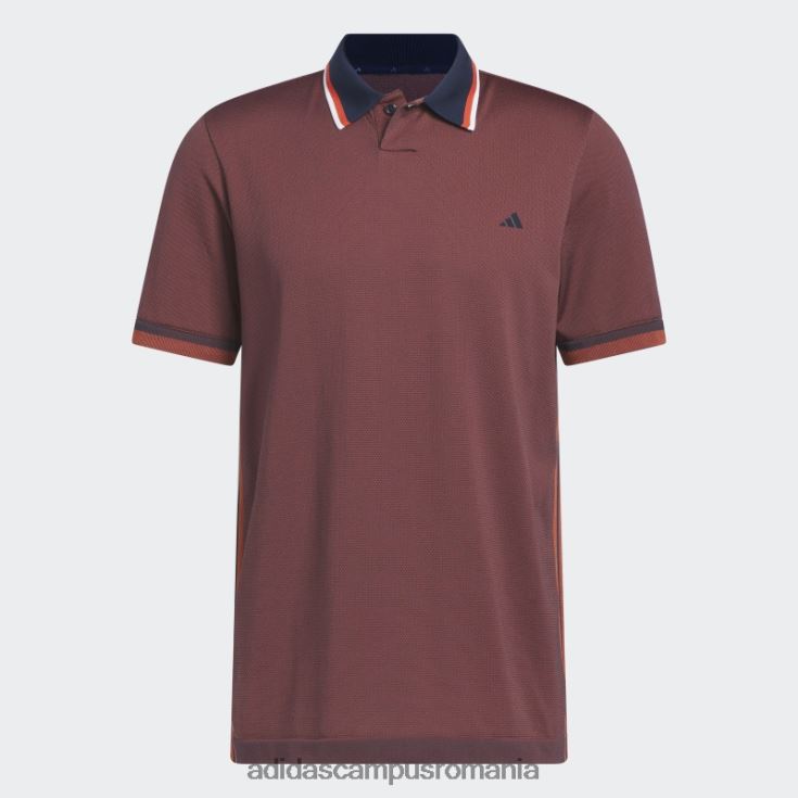 adidas campus romania blumarin ultimate365 tour primeknit tricou polo de golf adidas bărbați bleumarin/roșu J266N25043