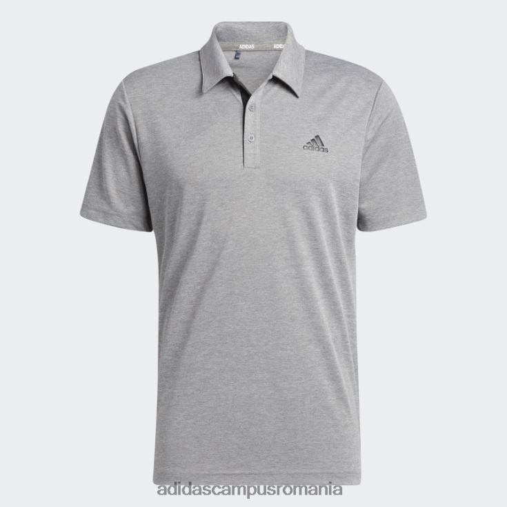 adidas campus romania drive heather tricou polo gri mel bărbați gri mel J266N21189
