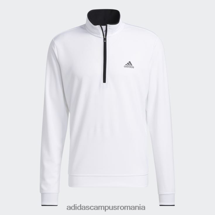 adidas campus romania hanorac alb cu fermoar sfert bărbați alb J266N213382