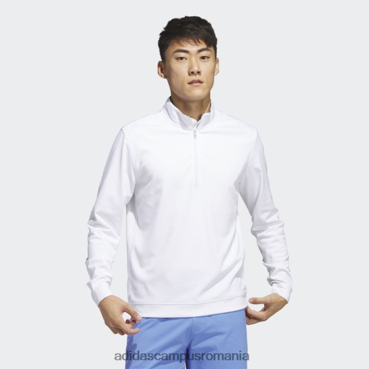 adidas campus romania hanorac alb de golf ridicat bărbați alb J266N26347