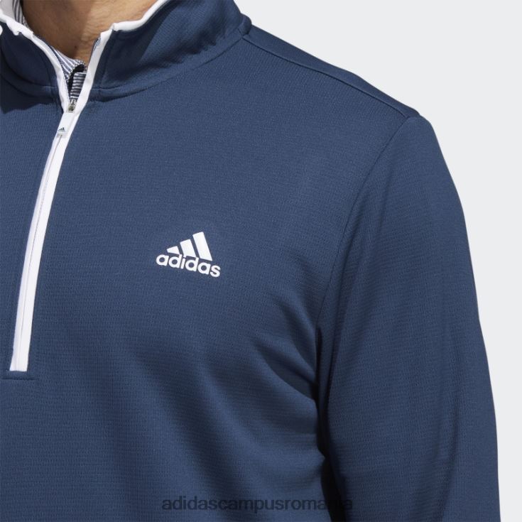 adidas campus romania hanorac cu fermoar sfert bleumarin adidas bărbați bleumarin/alb J266N213146