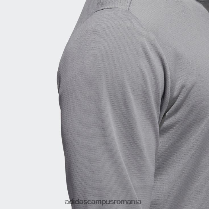 adidas campus romania hanorac gri cu fermoar sfert bărbați gri/negru J266N213174