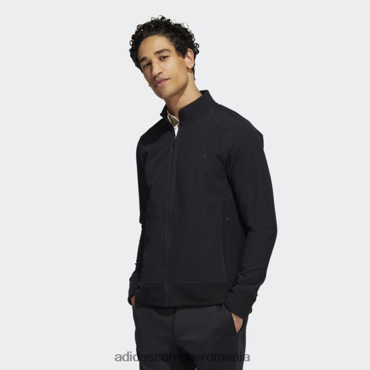 adidas campus romania jachetă neagră cu fermoar complet bărbați negru J266N27060