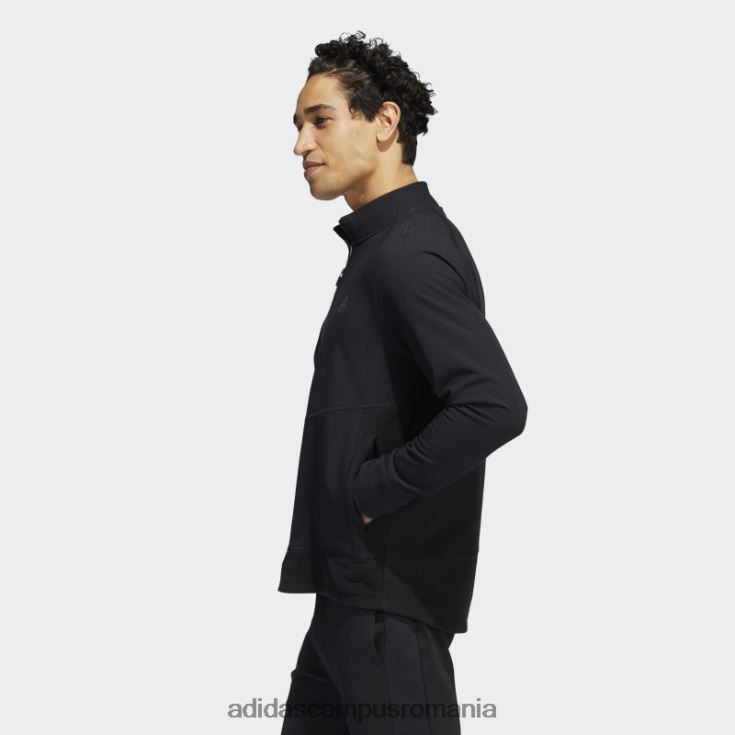 adidas campus romania jachetă neagră cu fermoar complet bărbați negru J266N27060