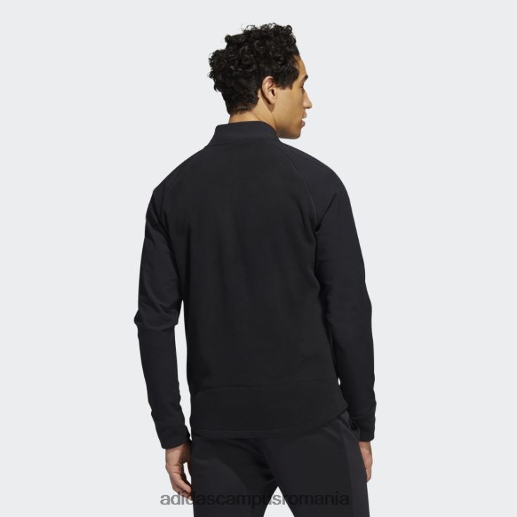 adidas campus romania jachetă neagră cu fermoar complet bărbați negru J266N27060