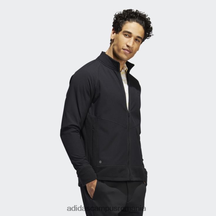 adidas campus romania jachetă neagră cu fermoar complet bărbați negru J266N27060