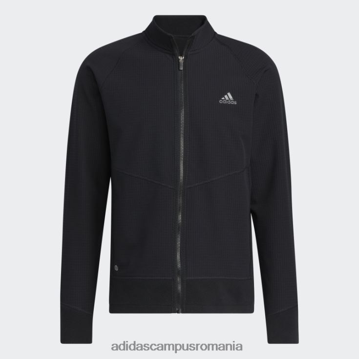 adidas campus romania jachetă neagră cu fermoar complet bărbați negru J266N27060