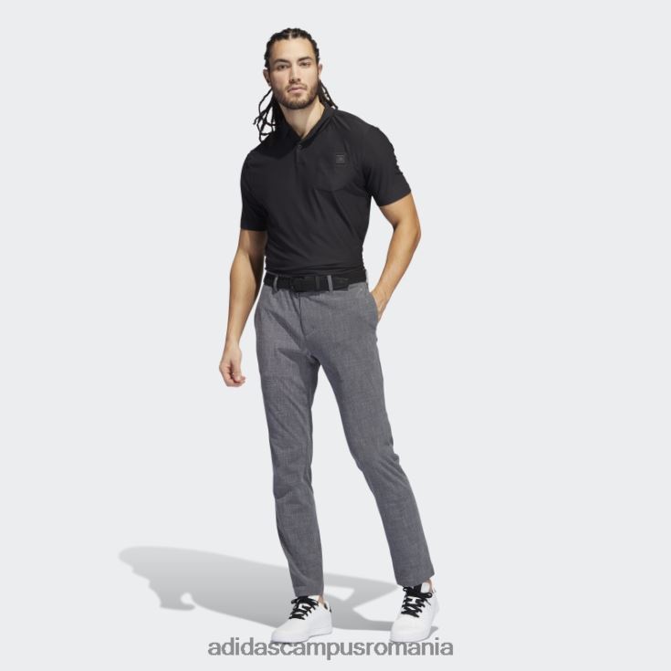 adidas campus romania pantaloni crosshatch negri bărbați negru J266N25156