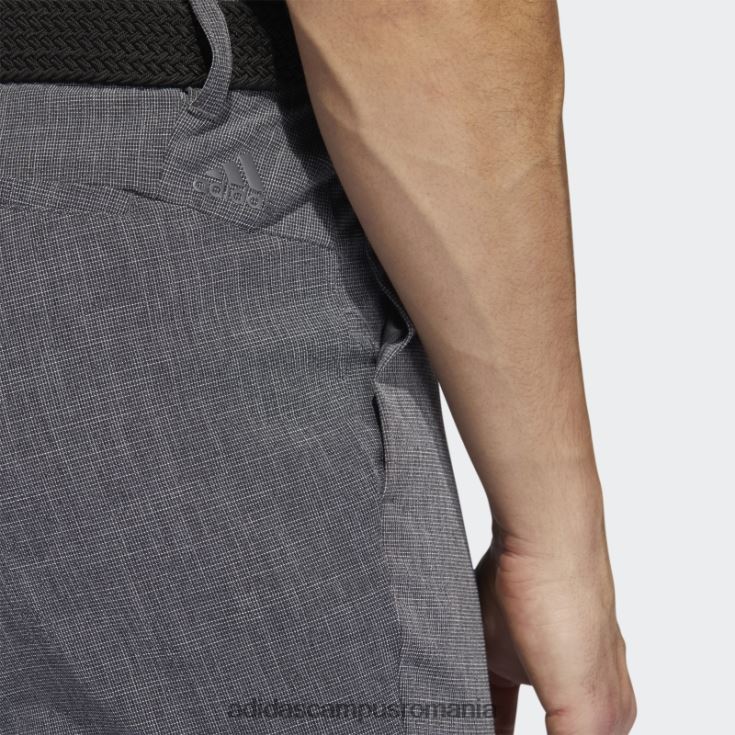 adidas campus romania pantaloni crosshatch negri bărbați negru J266N25156