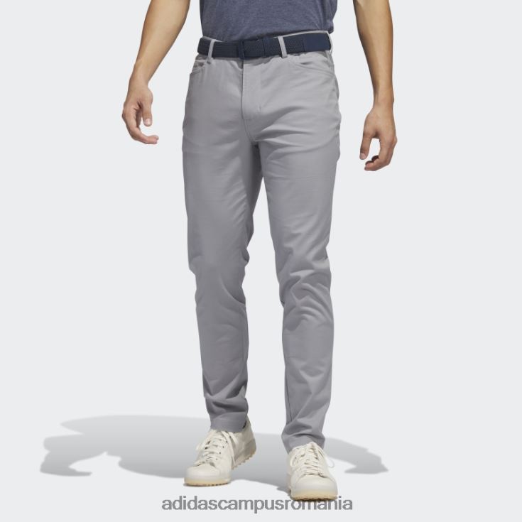 adidas campus romania pantaloni de golf cu 5 buzunare, gri bărbați gri J266N26692