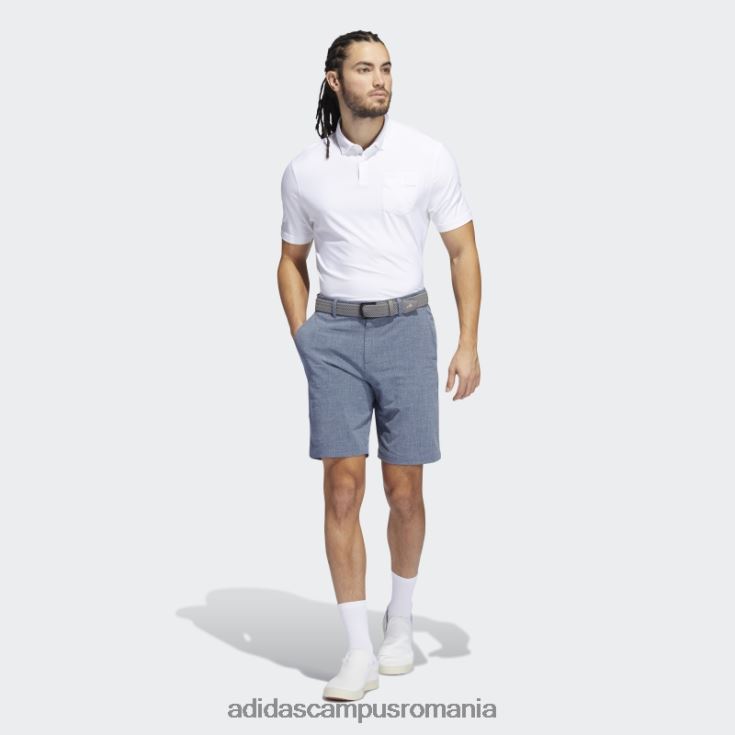 adidas campus romania pantaloni scurți crosshatch bleumarin adidas bărbați bleumarin/alb J266N21644