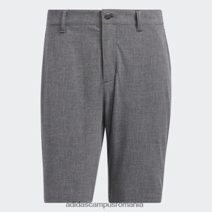 adidas campus romania pantaloni scurți crosshatch negri bărbați alb negru J266N21063