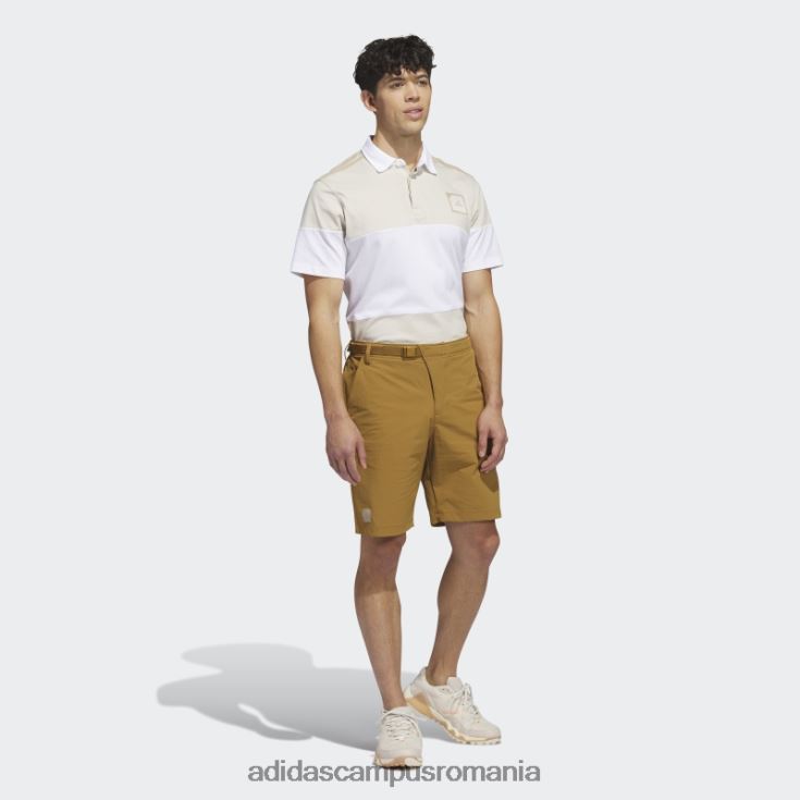 adidas campus romania pantaloni scurți de golf adicross bronz bărbați bronz J266N21109