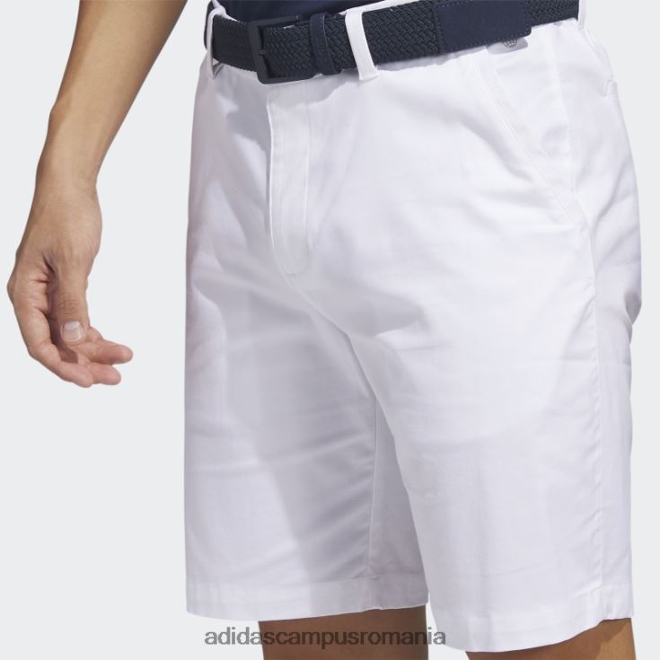 adidas campus romania pantaloni scurți de golf albi de 9 inchi bărbați alb J266N26052