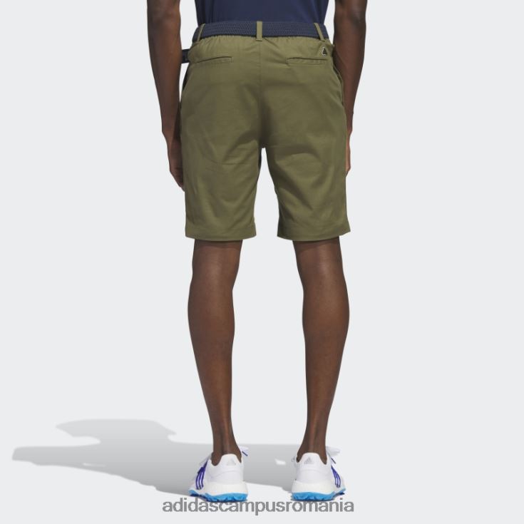 adidas campus romania pantaloni scurți de golf de 9 inchi de culoare olive bărbați măsline J266N25849