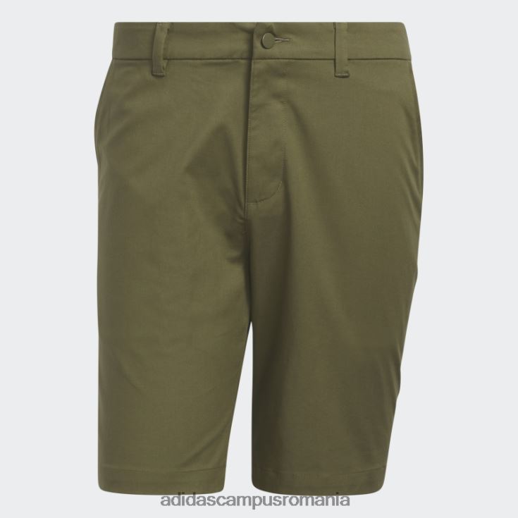 adidas campus romania pantaloni scurți de golf de 9 inchi de culoare olive bărbați măsline J266N25849