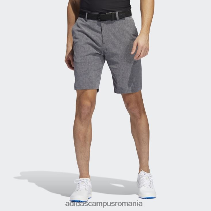 adidas campus romania pantaloni scurți negri cu hașura încrucișată bărbați alb negru J266N26832