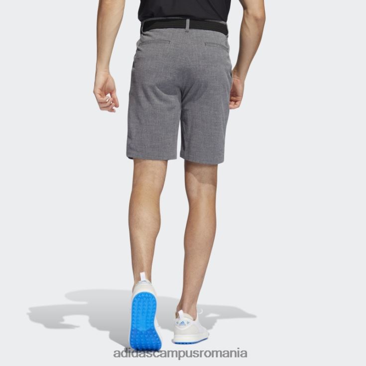 adidas campus romania pantaloni scurți negri cu hașura încrucișată bărbați alb negru J266N26832