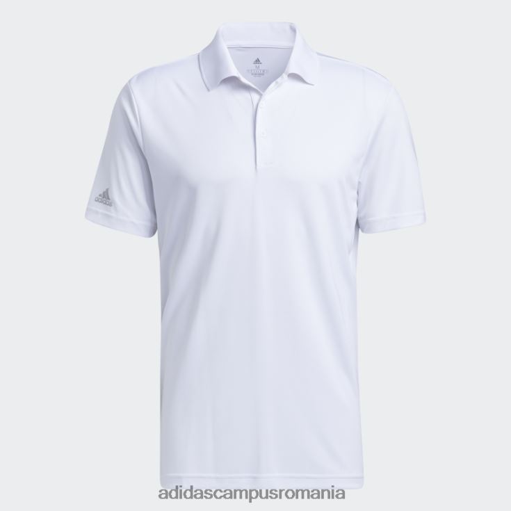 adidas campus romania performanță primegreen polo alb fashion bărbați alb J266N25305