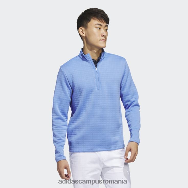 adidas campus romania pulover adidas dwr albastru cu fermoar 1/4 bărbați albastru J266N26309