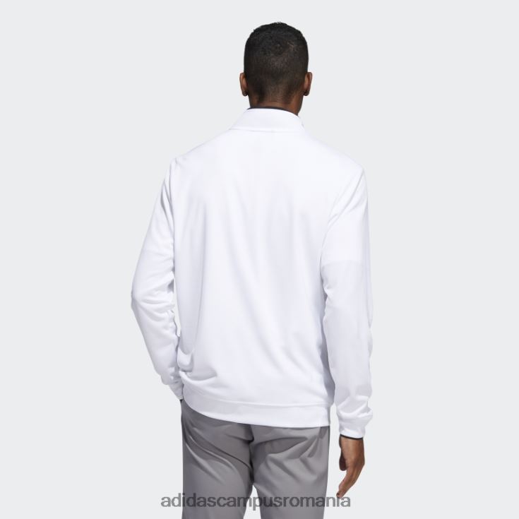 adidas campus romania pulover alb cu fermoar sfert adidas bărbați alb J266N21113