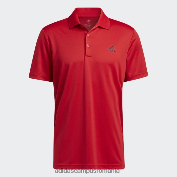 adidas campus romania roșu performanță primegreen tricou polo fashion bărbați roșu J266N26461