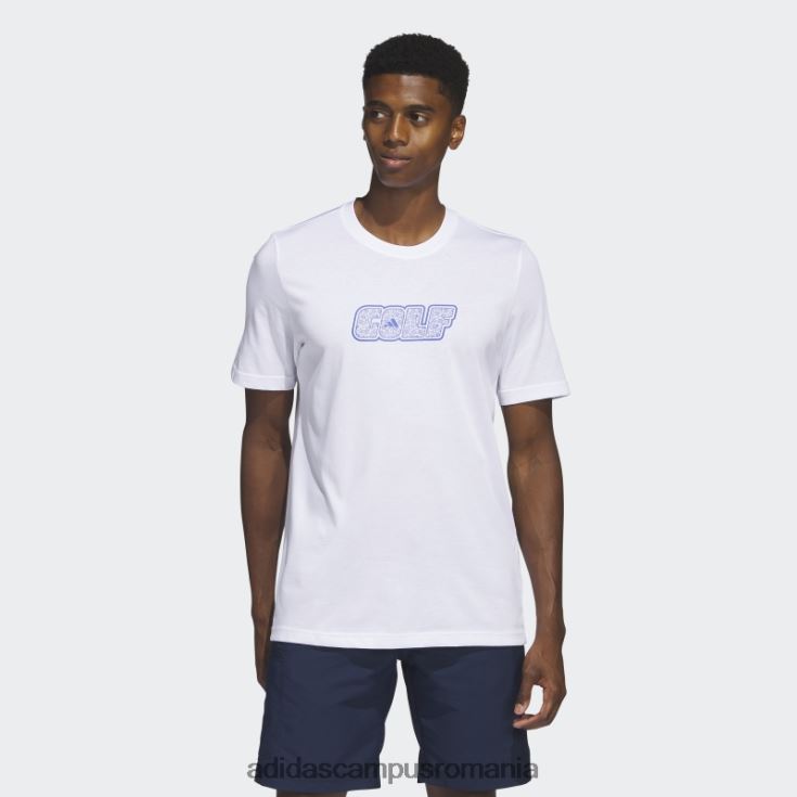 adidas campus romania tricou de golf alb adidas bărbați alb J266N26024
